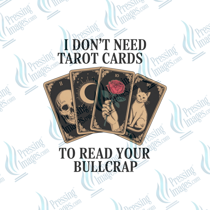 UVD 6553 I Don't Need Tarot Cards - Pressing Images