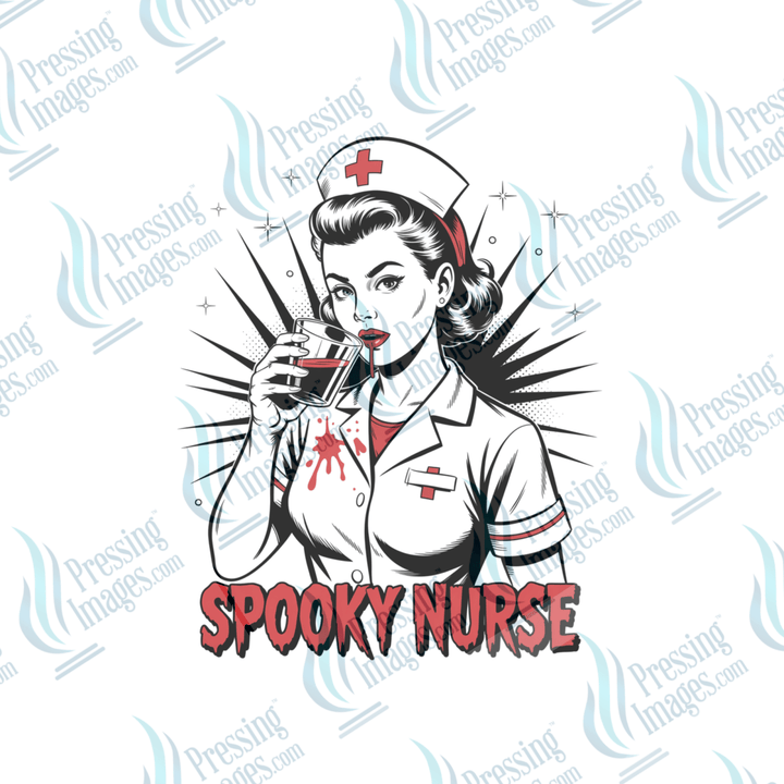 UVD 6554 Spooky Nurse - Pressing Images