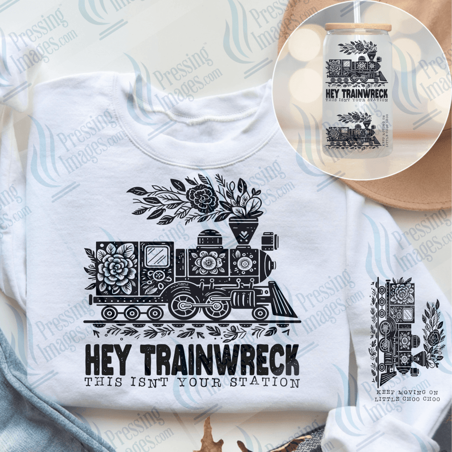 UVD 6564 Hey Trainwreck 2 pieces - Pressing Images