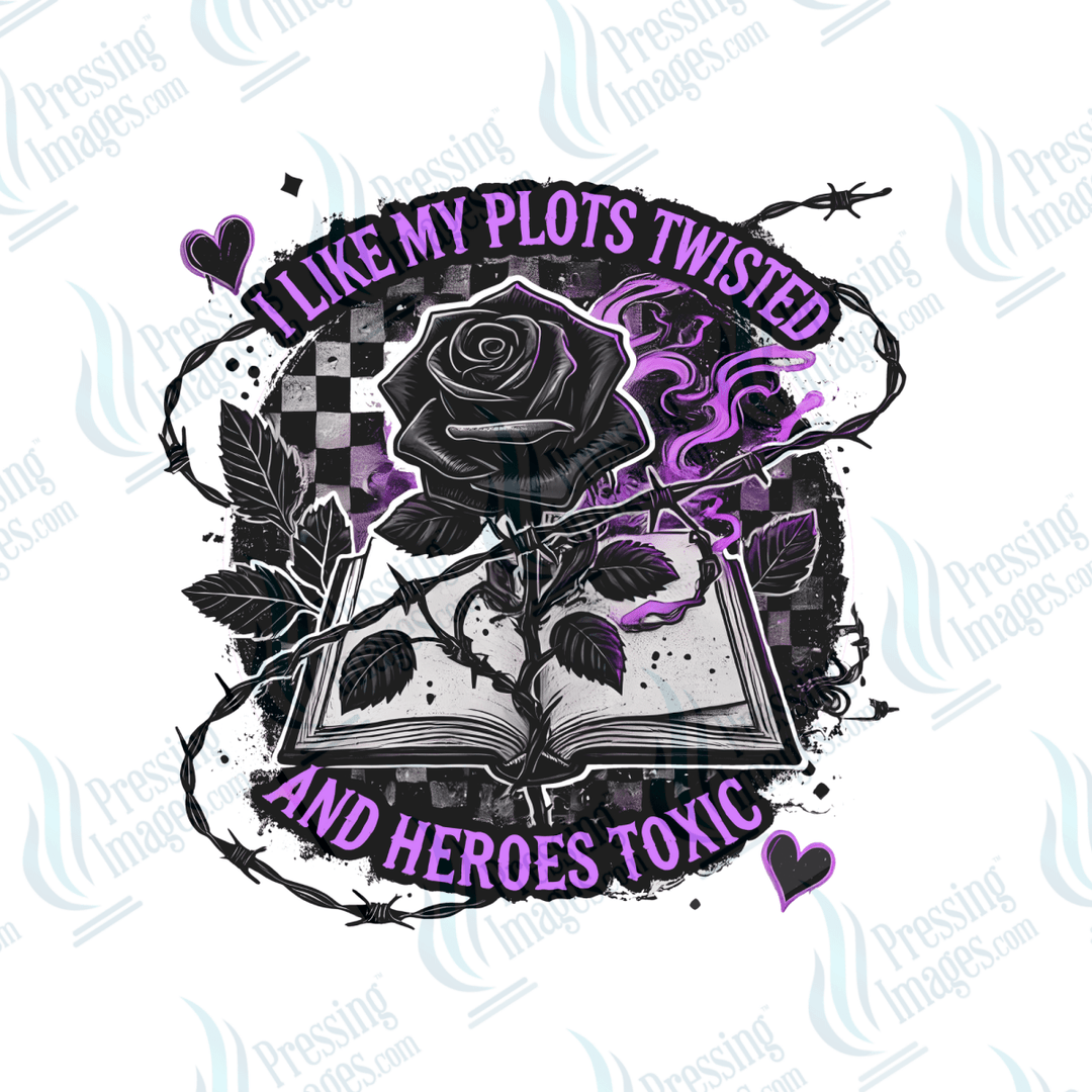 UVD 6566 I Like My Plots Twisted - Pressing Images