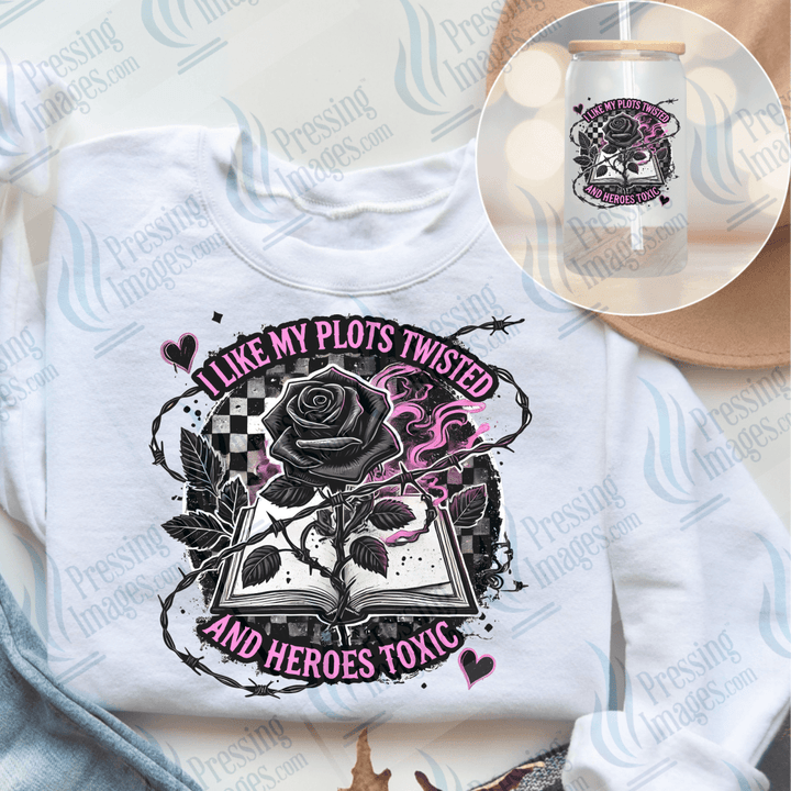 UVD 6566 I Like My Plots Twisted - Pressing Images