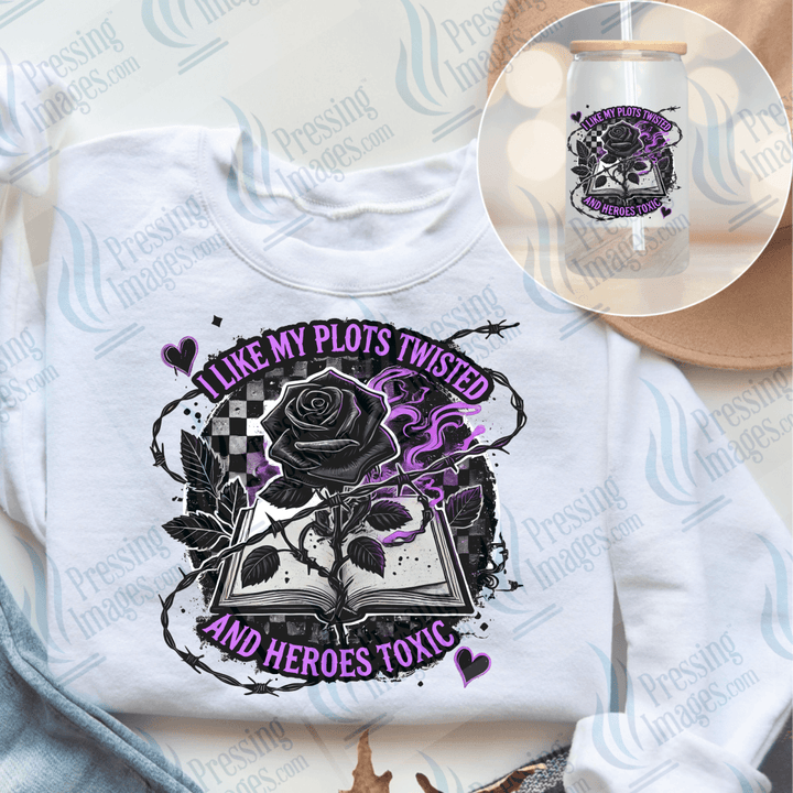 UVD 6566 I Like My Plots Twisted - Pressing Images