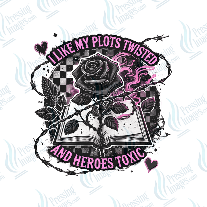 UVD 6566 I Like My Plots Twisted - Pressing Images