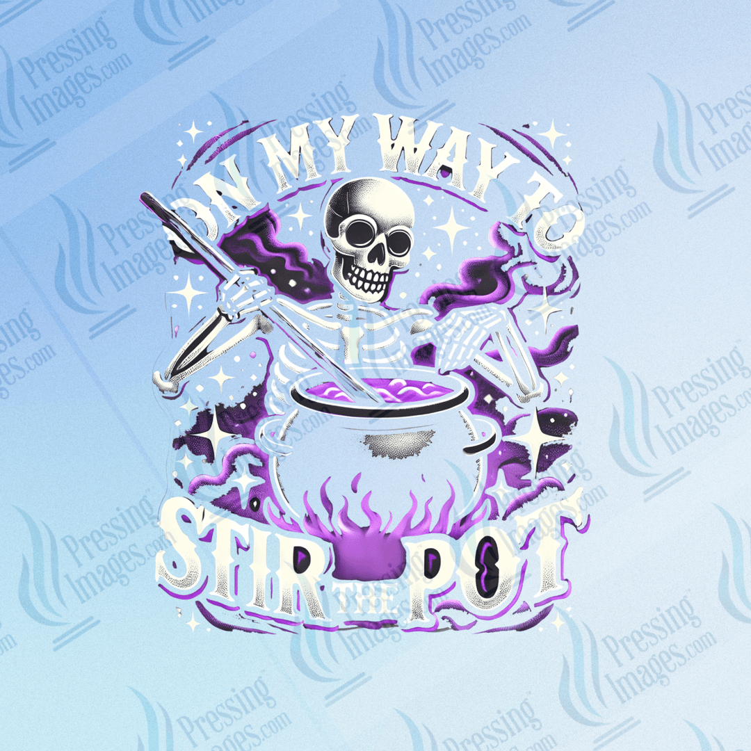 UVD 6570 On My Way To Stir The Pot ( Knock Out) - Pressing Images