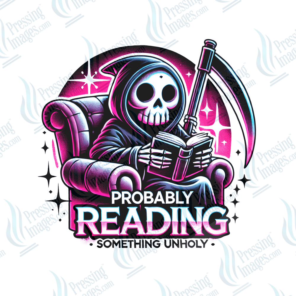 UVD 6571 Probably Reading Something Unholy - Pressing Images