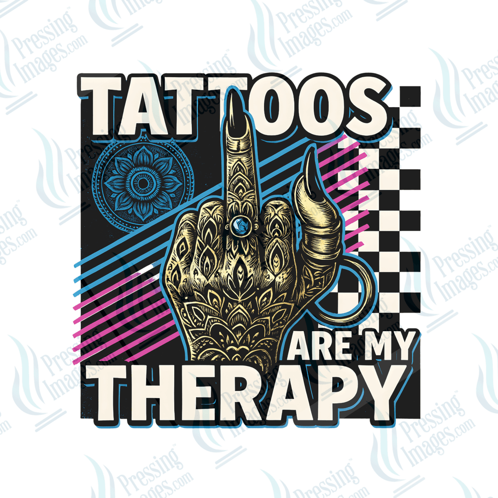 UVD 6577 Tattoos Are My Therapy - Pressing Images