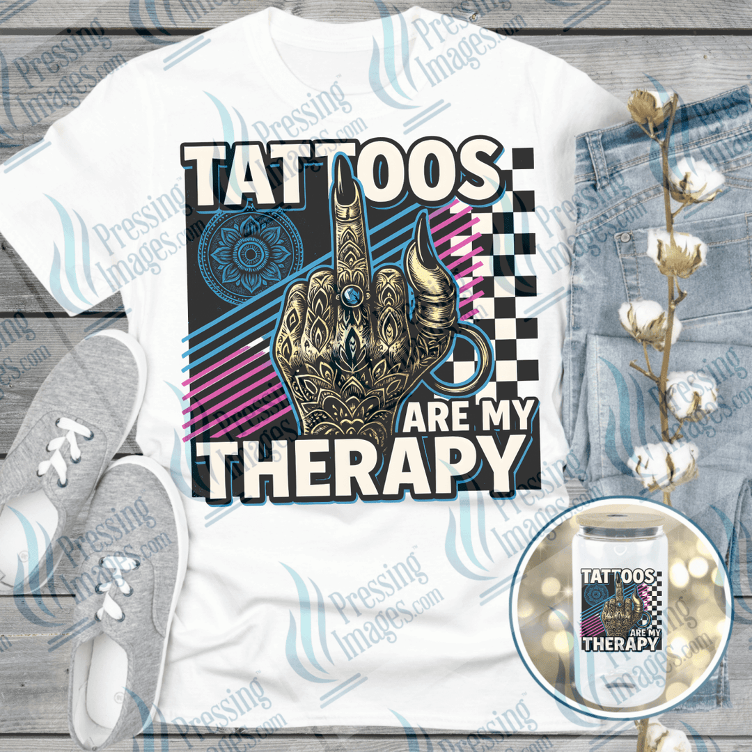 UVD 6577 Tattoos Are My Therapy - Pressing Images