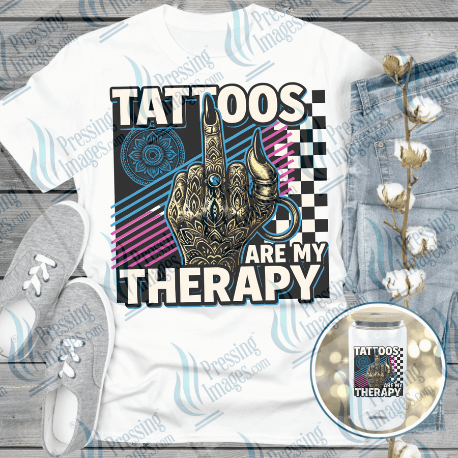 UVD 6577 Tattoos Are My Therapy - Pressing Images