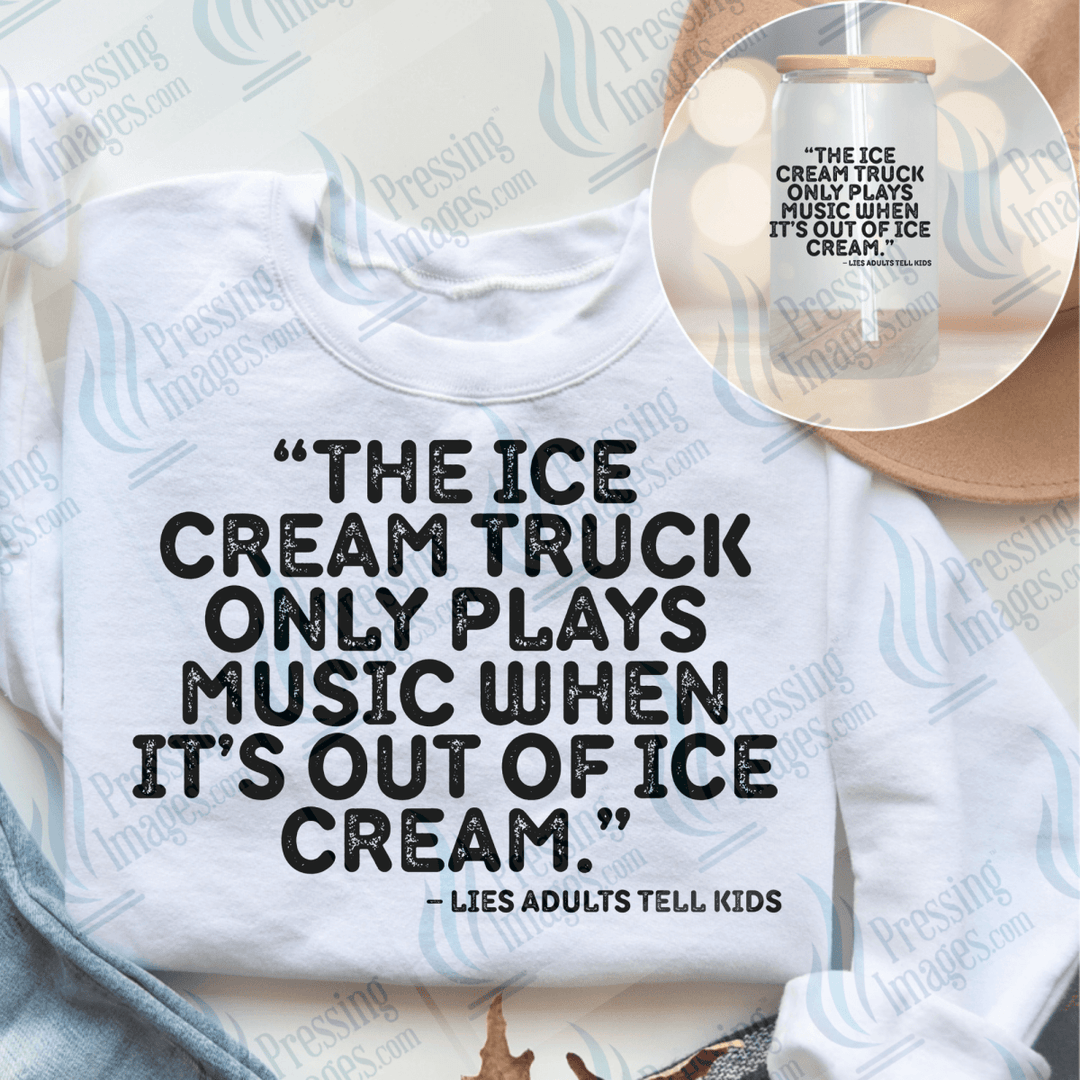 UVD 6582 Ice Cream Truck - Pressing Images