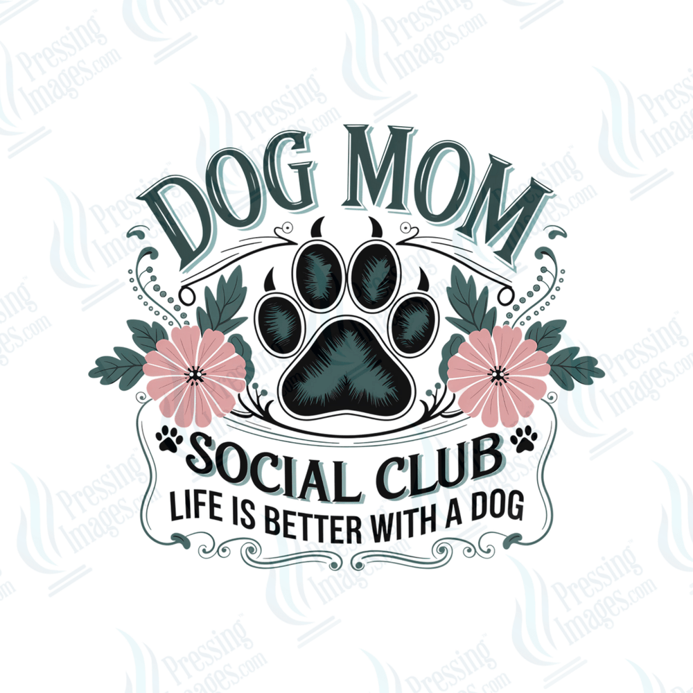 UVD 6590 Dog Mom Social - Pressing Images