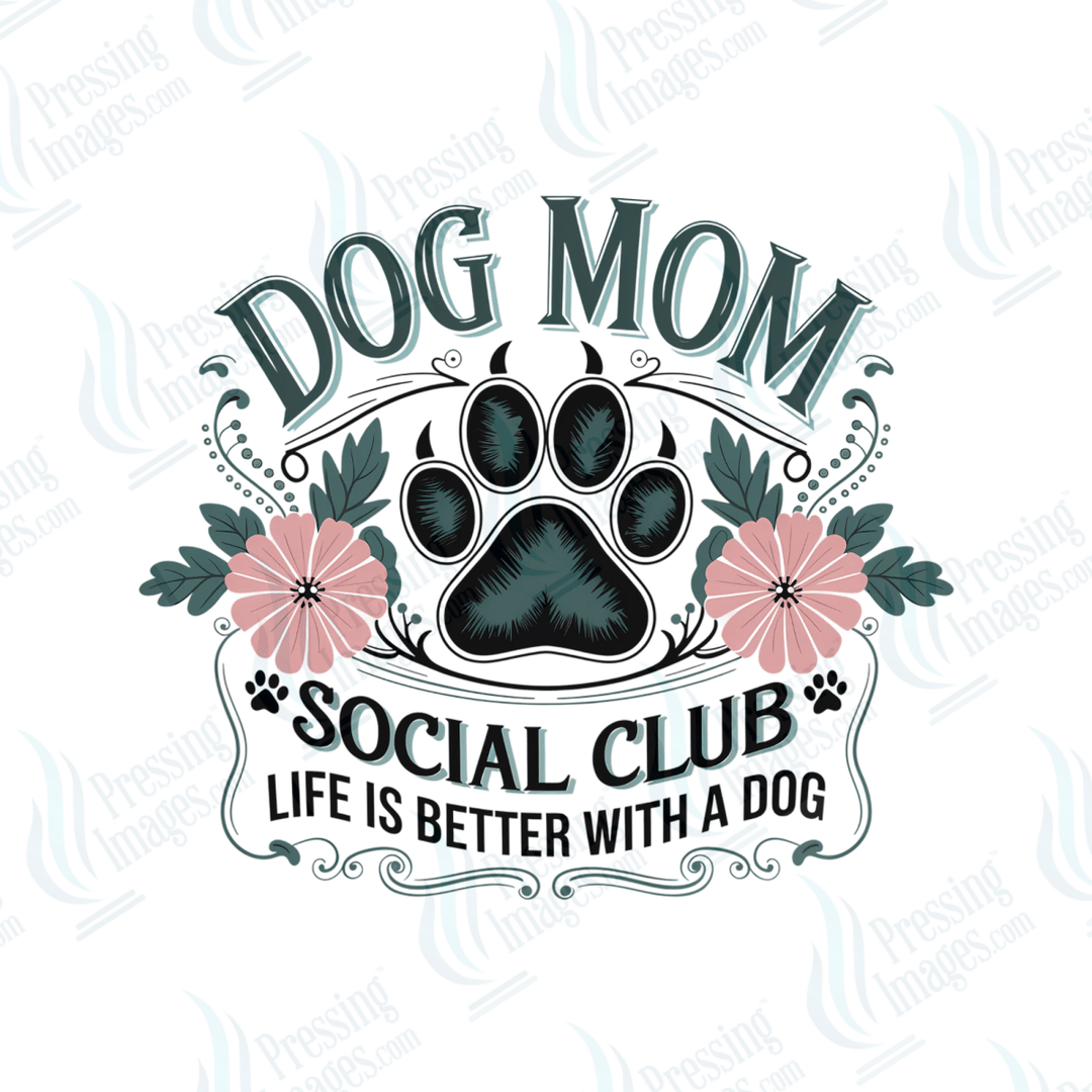 UVD 6590 Dog Mom Social - Pressing Images