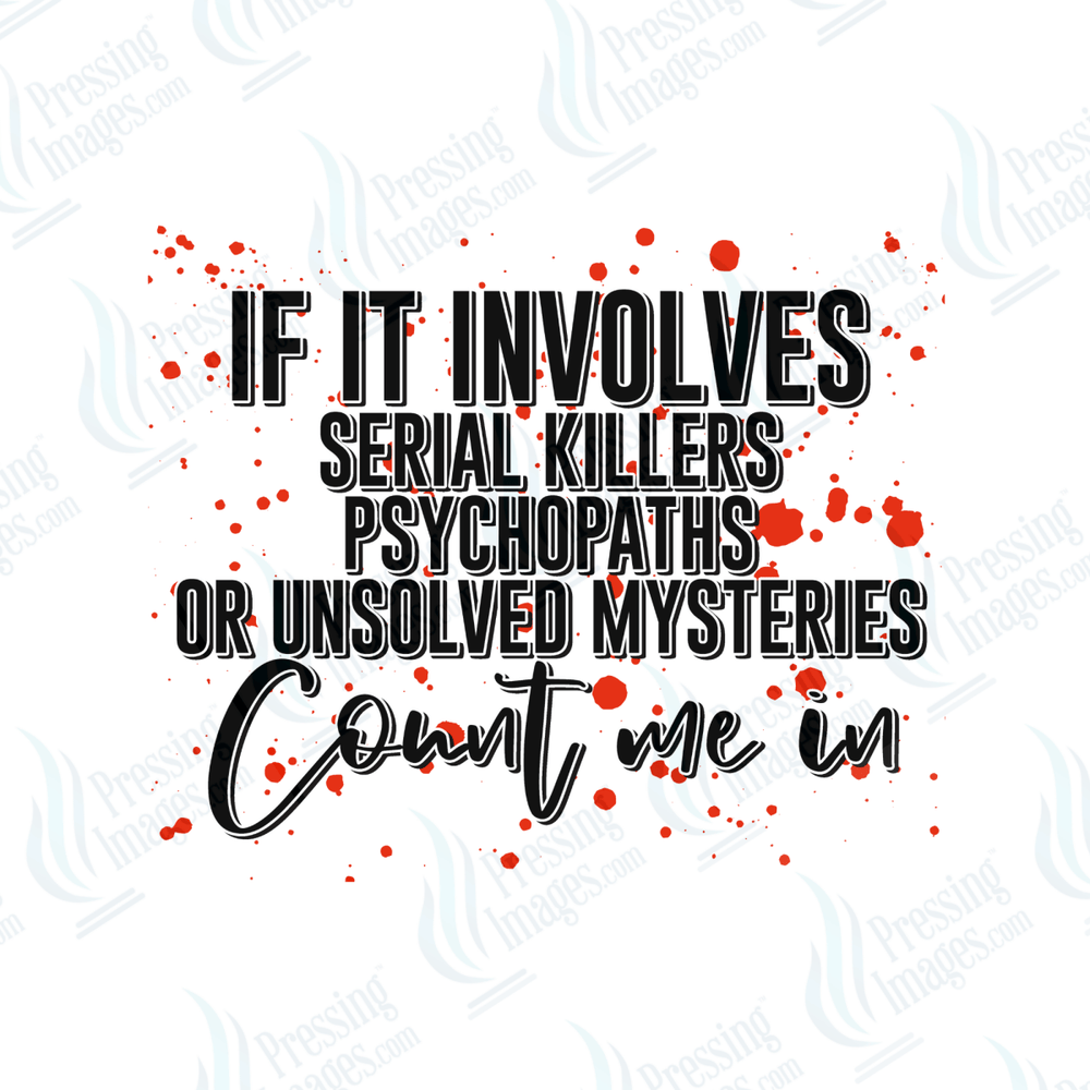 UVD 6597 Count Me In - Pressing Images