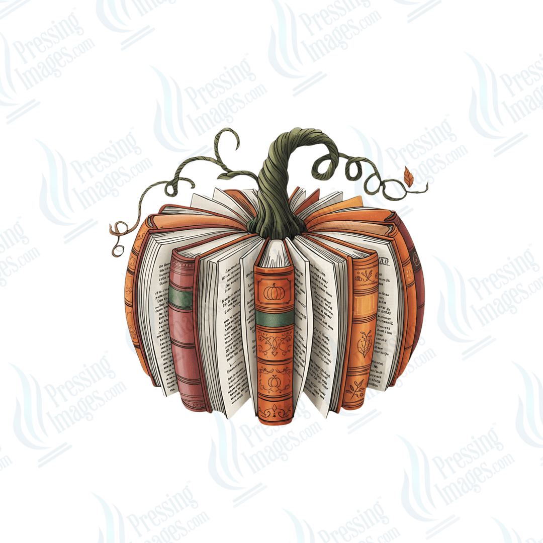 UVD 6603 Fall Book Pumpkin - Pressing Images