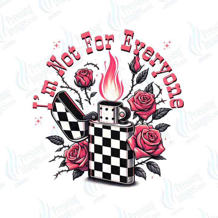 UVD 6616 I'm Not For Everyone - Pressing Images