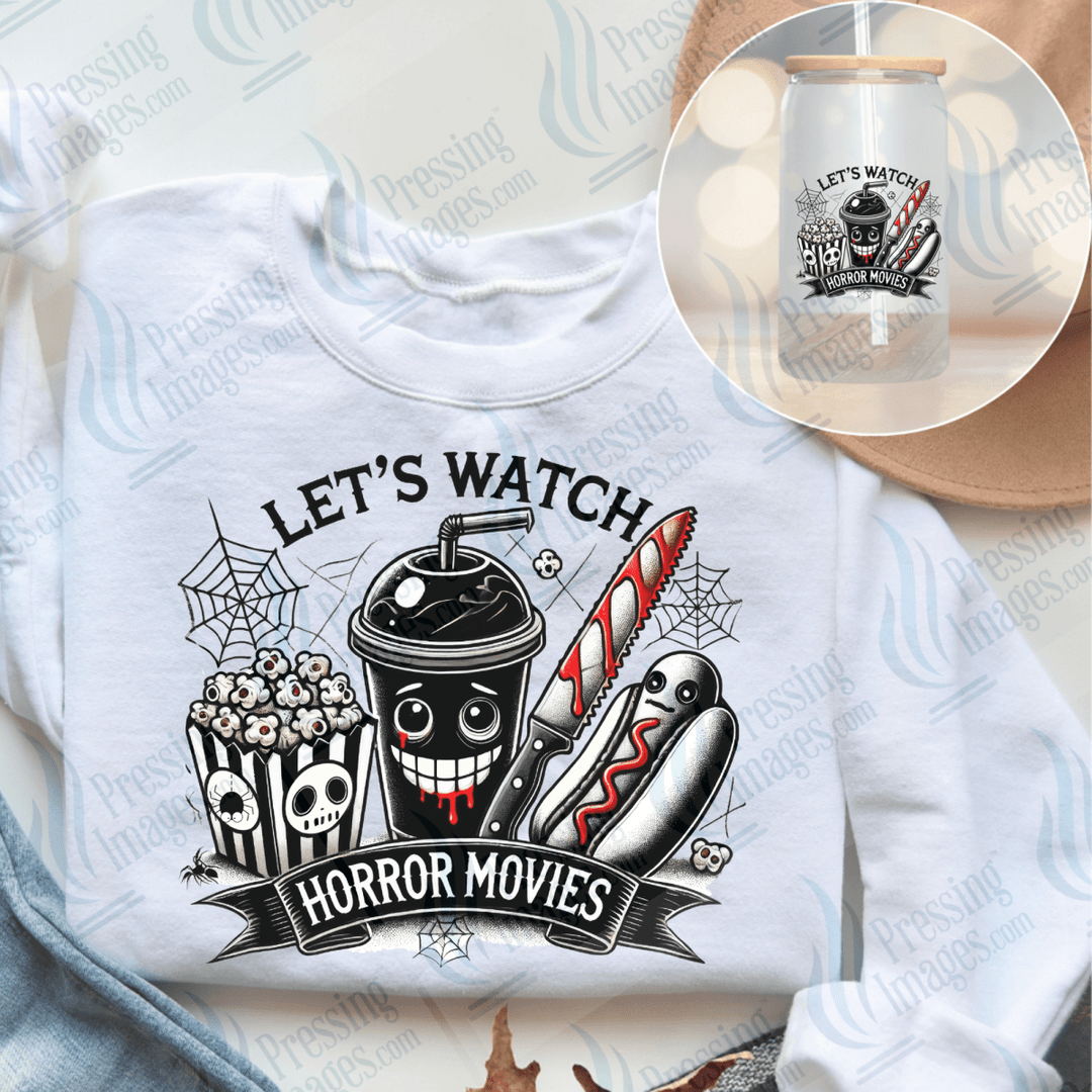 UVD 6617 Let's Watch Horror Movies - Pressing Images