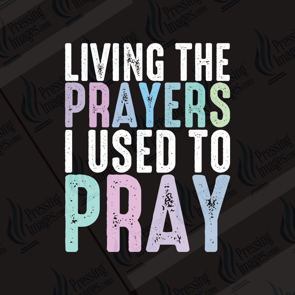 UVD 6622 Living The Prayers - Pressing Images