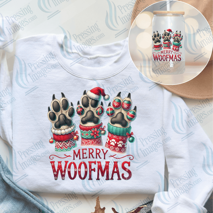 UVD 6623 Merry Woofmas - Pressing Images