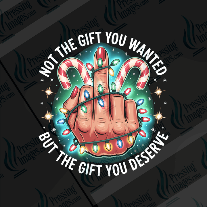 Funny Christmas Middle Finger | Pressing Images (#6629)