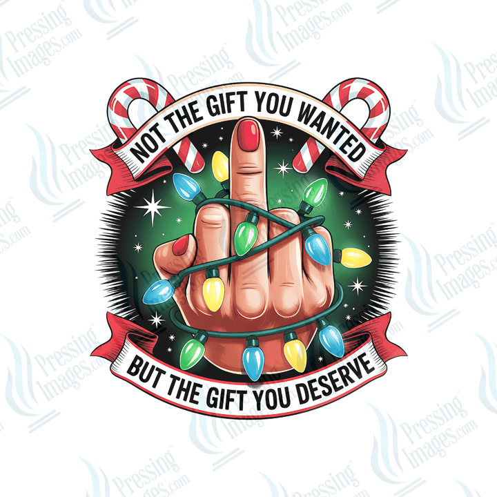 Funny Christmas Middle Finger | Pressing Images (#6629)