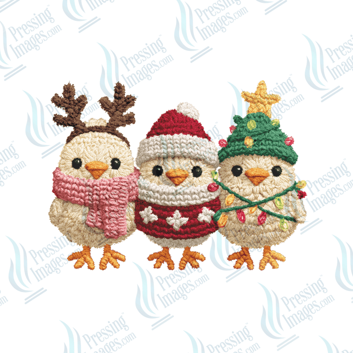 UVD 6656 Yarn Chicks - Pressing Images