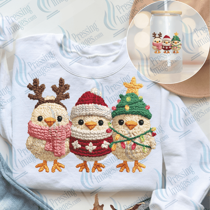 UVD 6656 Yarn Chicks - Pressing Images