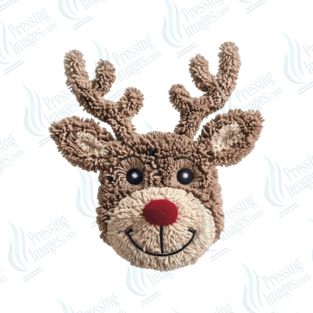 UVD 6667 Yarn Reindeer - Pressing Images