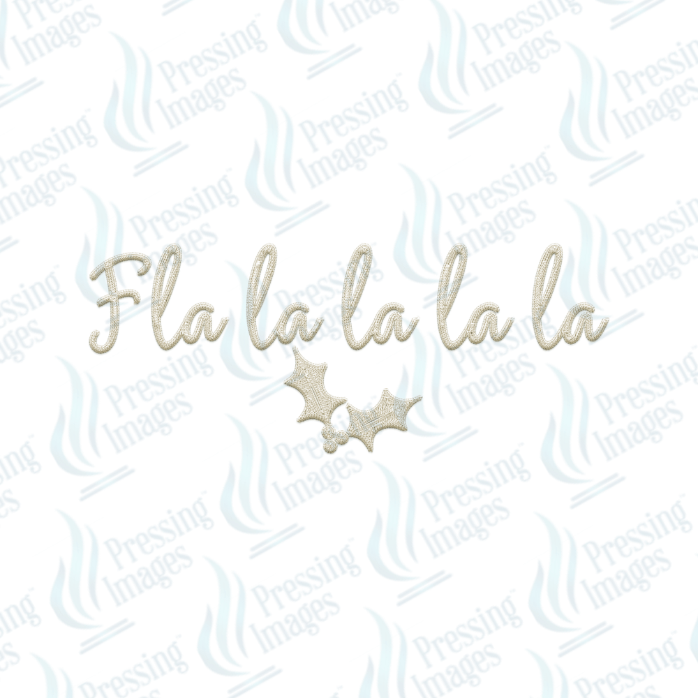 UVD 6686 Faux Yarn Fla la la la - Pressing Images