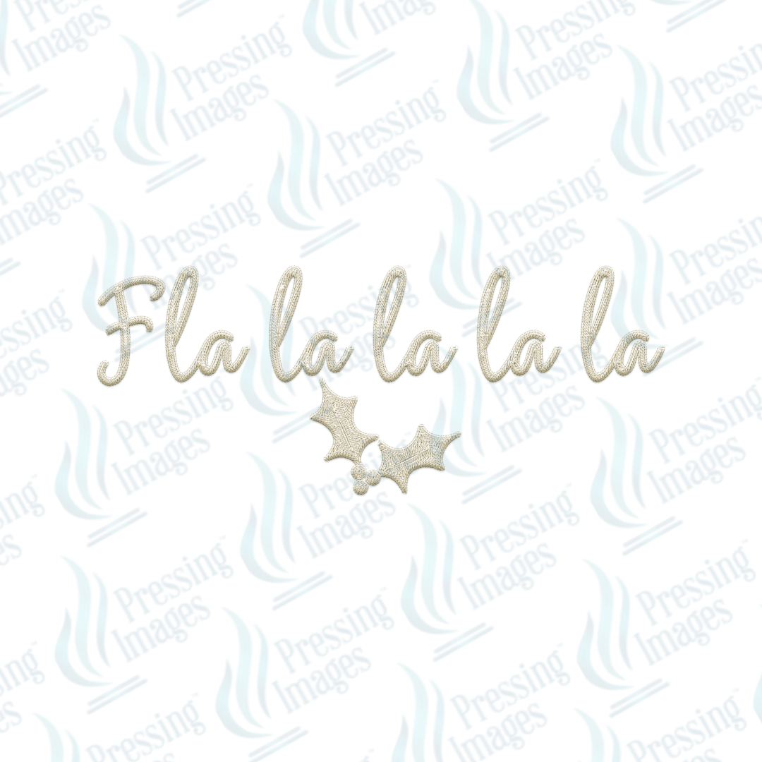 UVD 6686 Faux Yarn Fla la la la - Pressing Images