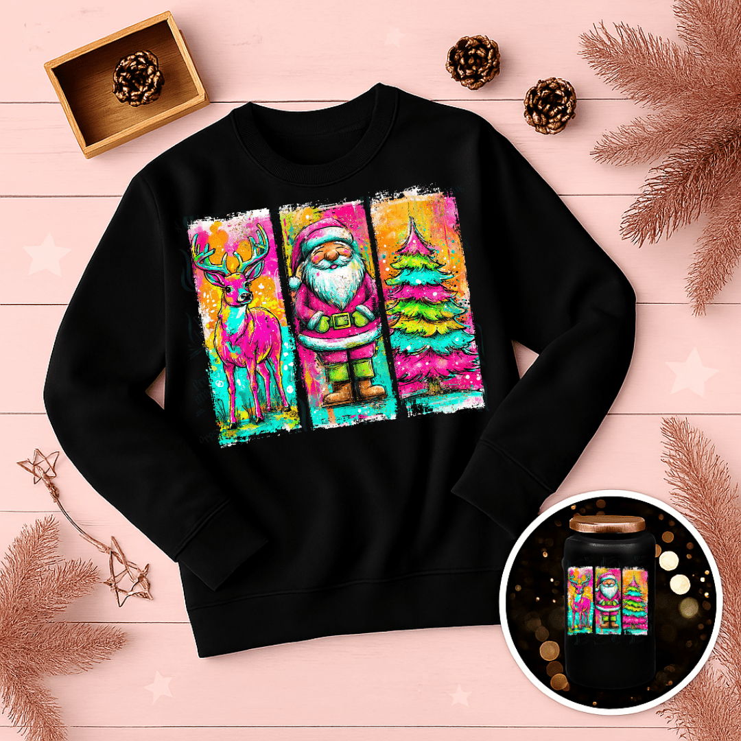 UVD 6726 Rainbow Christmas - Pressing Images