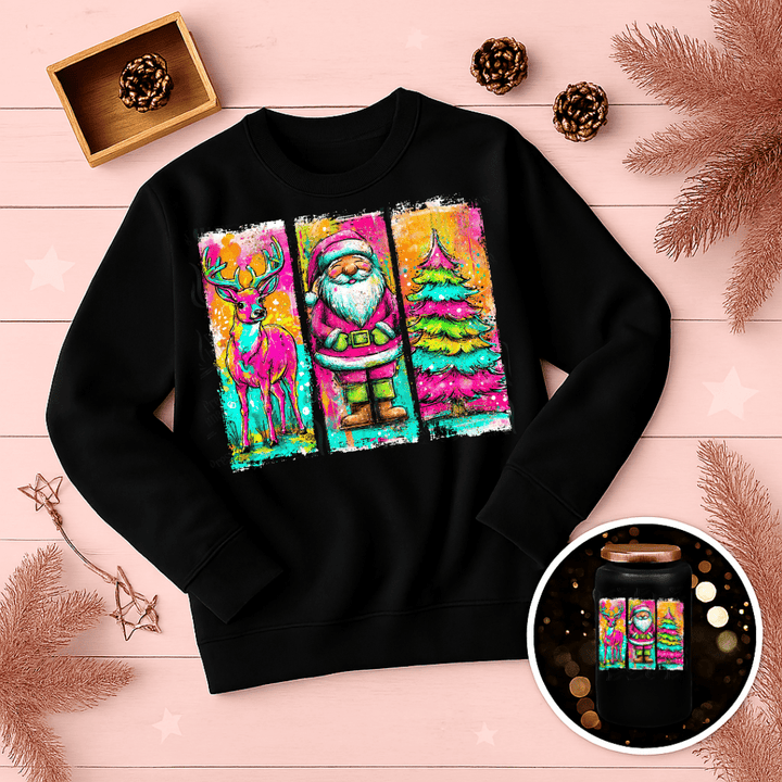 UVD 6726 Rainbow Christmas - Pressing Images