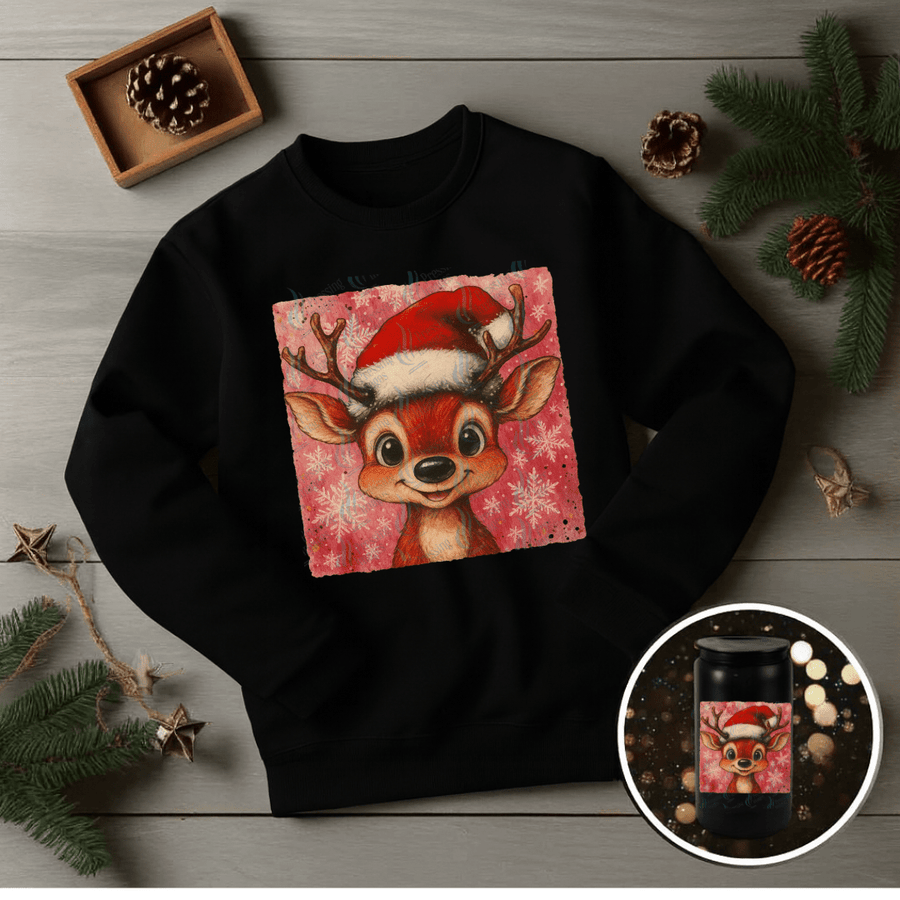 UVD 6753 Preppy Reindeer - Pressing Images
