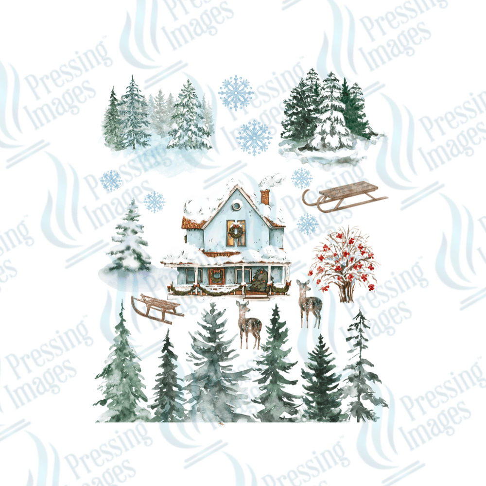 UVS 1851 Blue Winter - Pressing Images