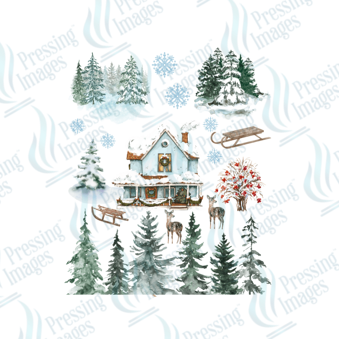 UVS 1851 Blue Winter - Pressing Images