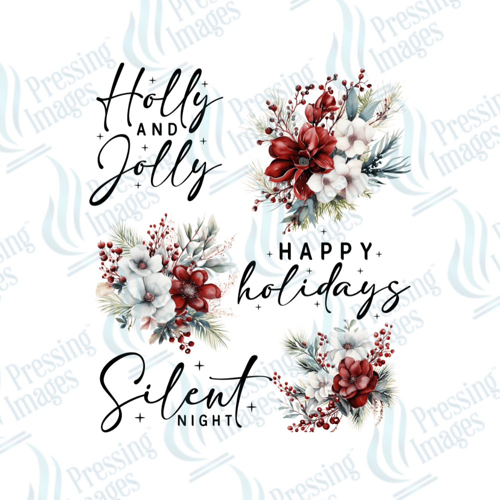 UVS 1858 Happy Holidays - Pressing Images