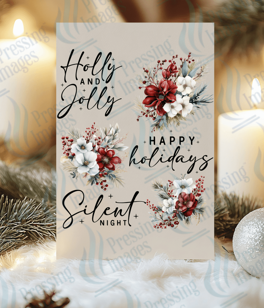 UVS 1858 Happy Holidays - Pressing Images