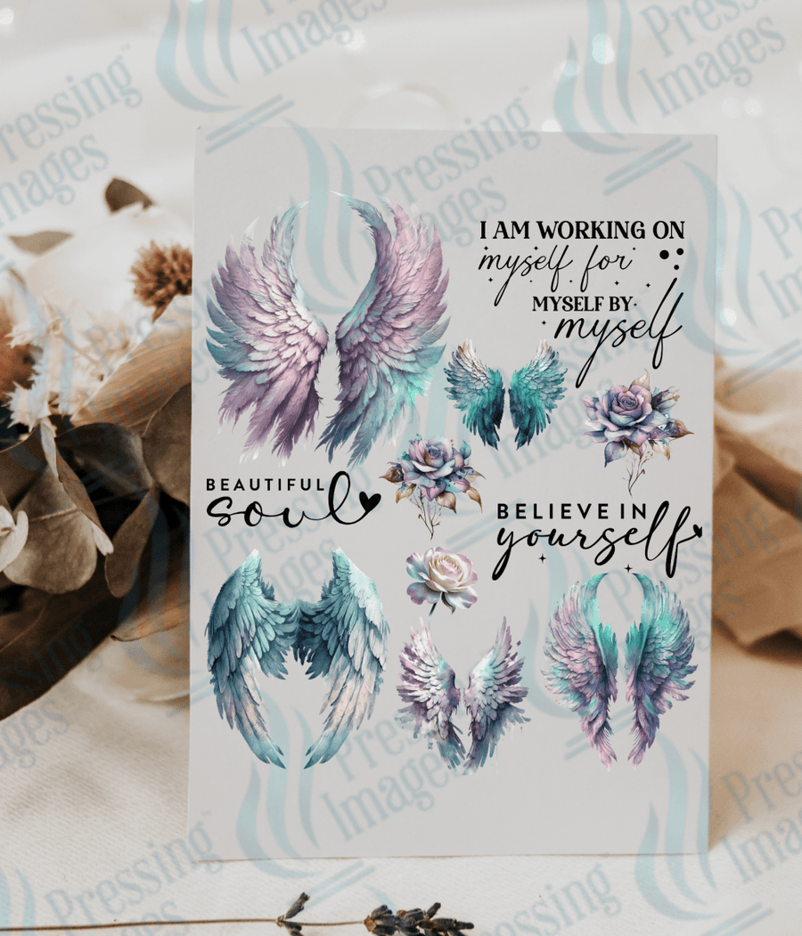 UVS 1874 Angel wings - Pressing Images