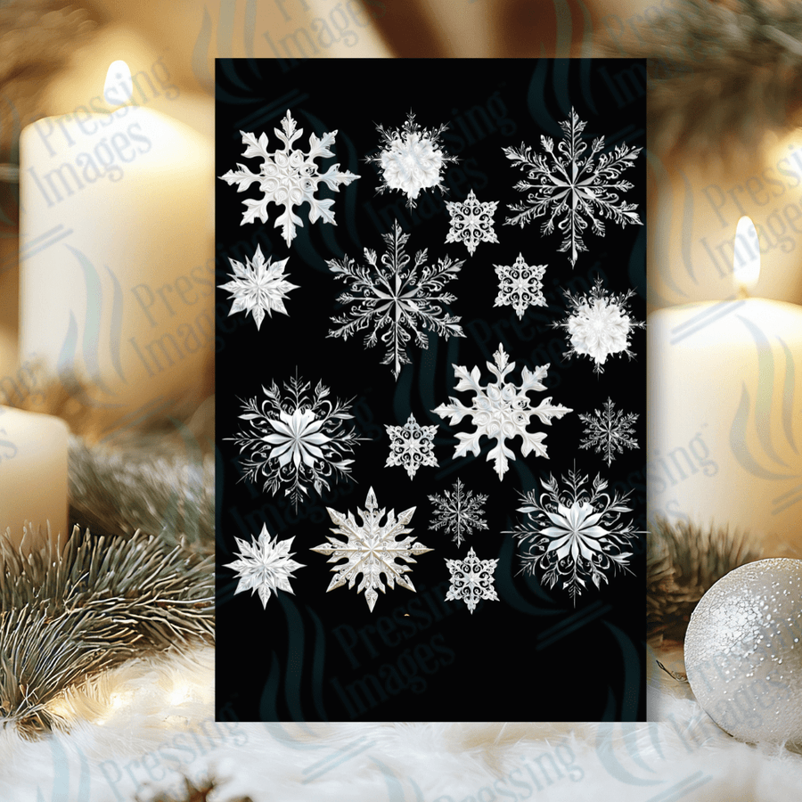 UVS 1876 Snowflakes - Pressing Images