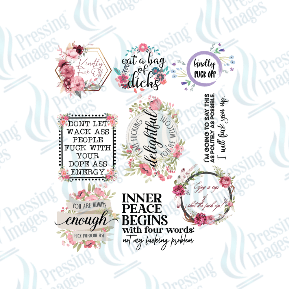 UVS 1880 Adult sayings - Pressing Images