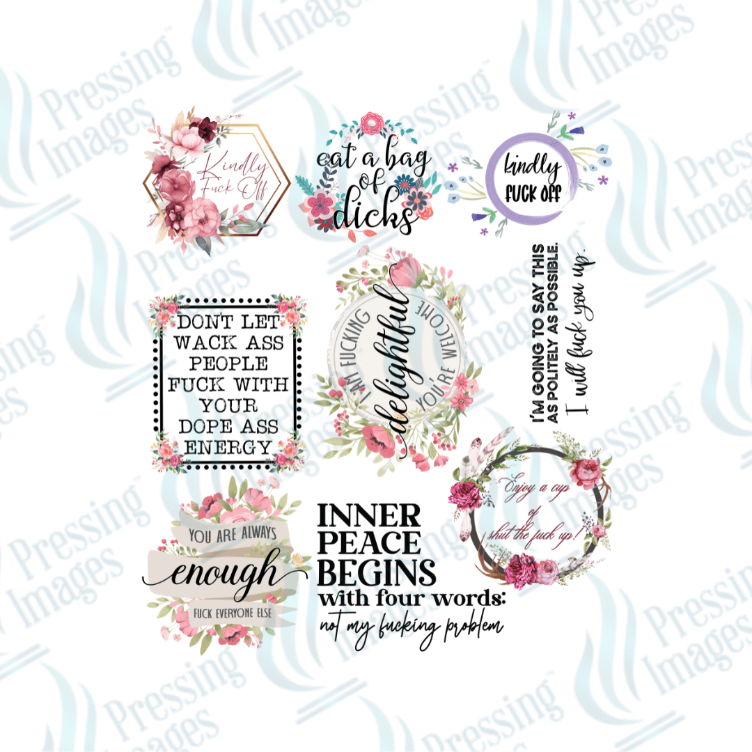 UVS 1880 Adult sayings - Pressing Images