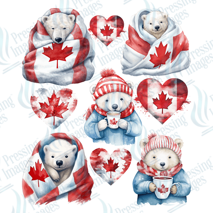 UVS 2183 Canada Polar Bears - Pressing Images