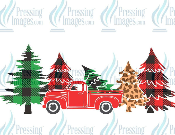 UVW 1159 Red Truck - Pressing Images