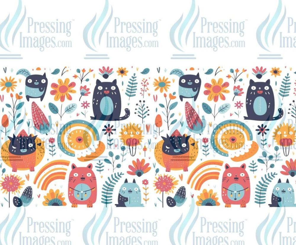 UVW 1161 Boho cat - Pressing Images