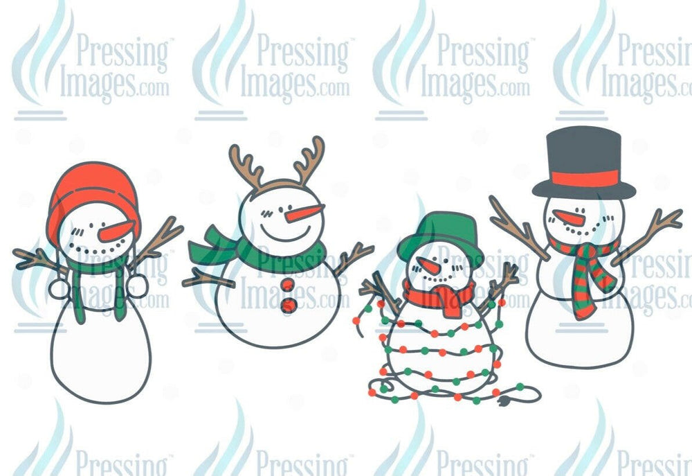UVW 1166 Snowmen - Pressing Images