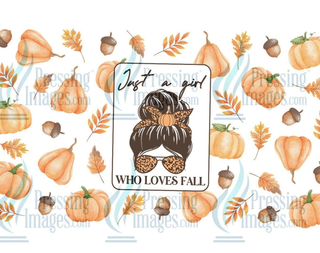 UVW 1180 Just a girl who loves fall - Pressing Images