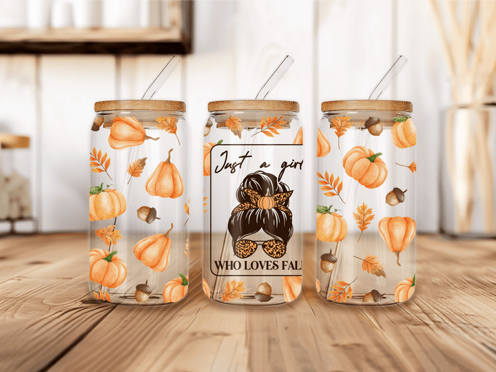 UVW 1180 Just a girl who loves fall - Pressing Images