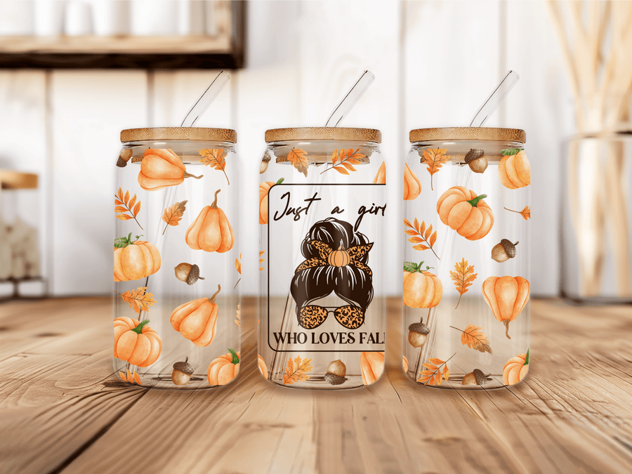 UVW 1180 Just a girl who loves fall - Pressing Images