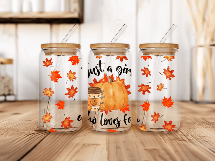 UVW 1181 Just a girl who loves fall - Pressing Images