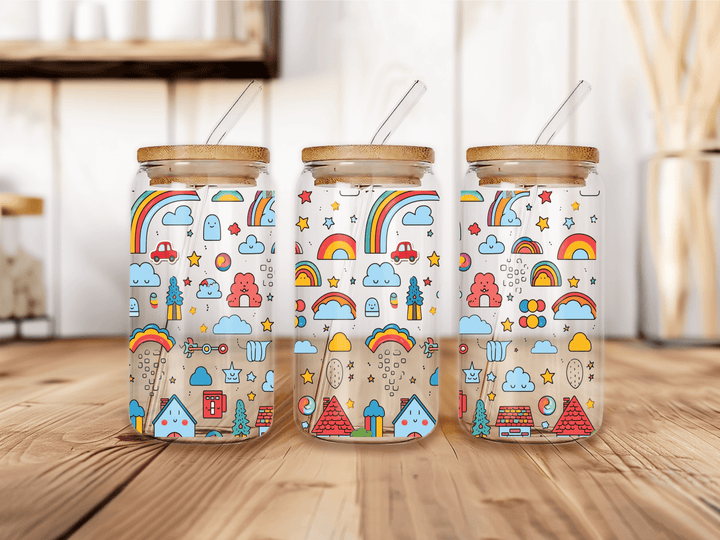 UVW 1182 Kawaii doodle - Pressing Images