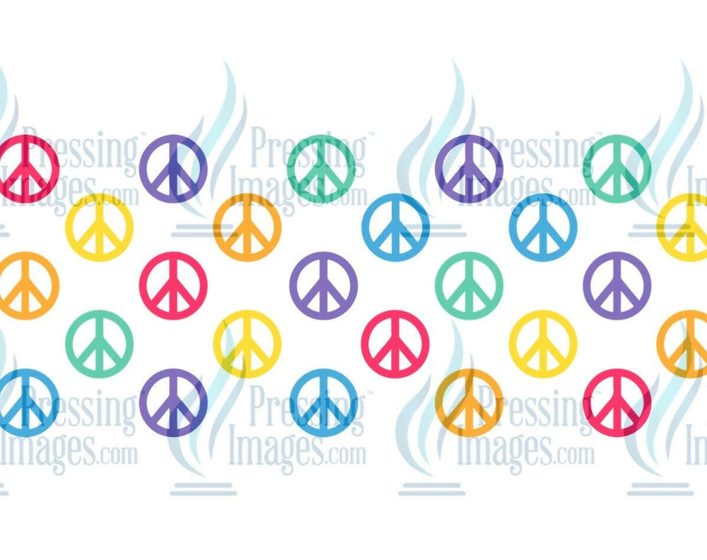 UVW 1185 Peace signs - Pressing Images