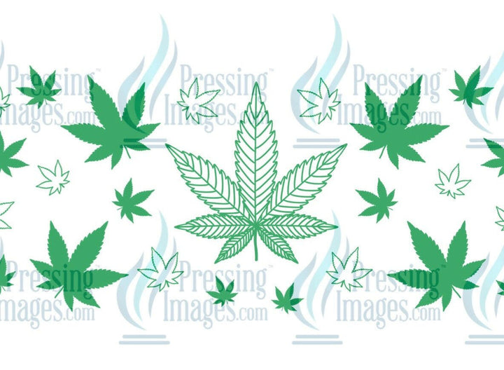 UVW 1208 weed leaf - Pressing Images